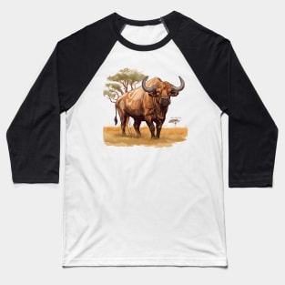 African buffallo Baseball T-Shirt